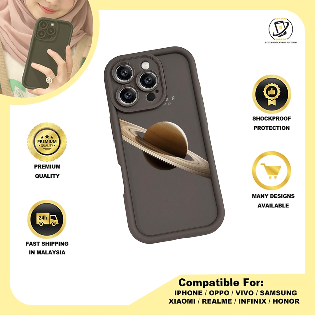 TPU DESIGN CASE PHONE FOR HONOR - DESIGN MOON E
