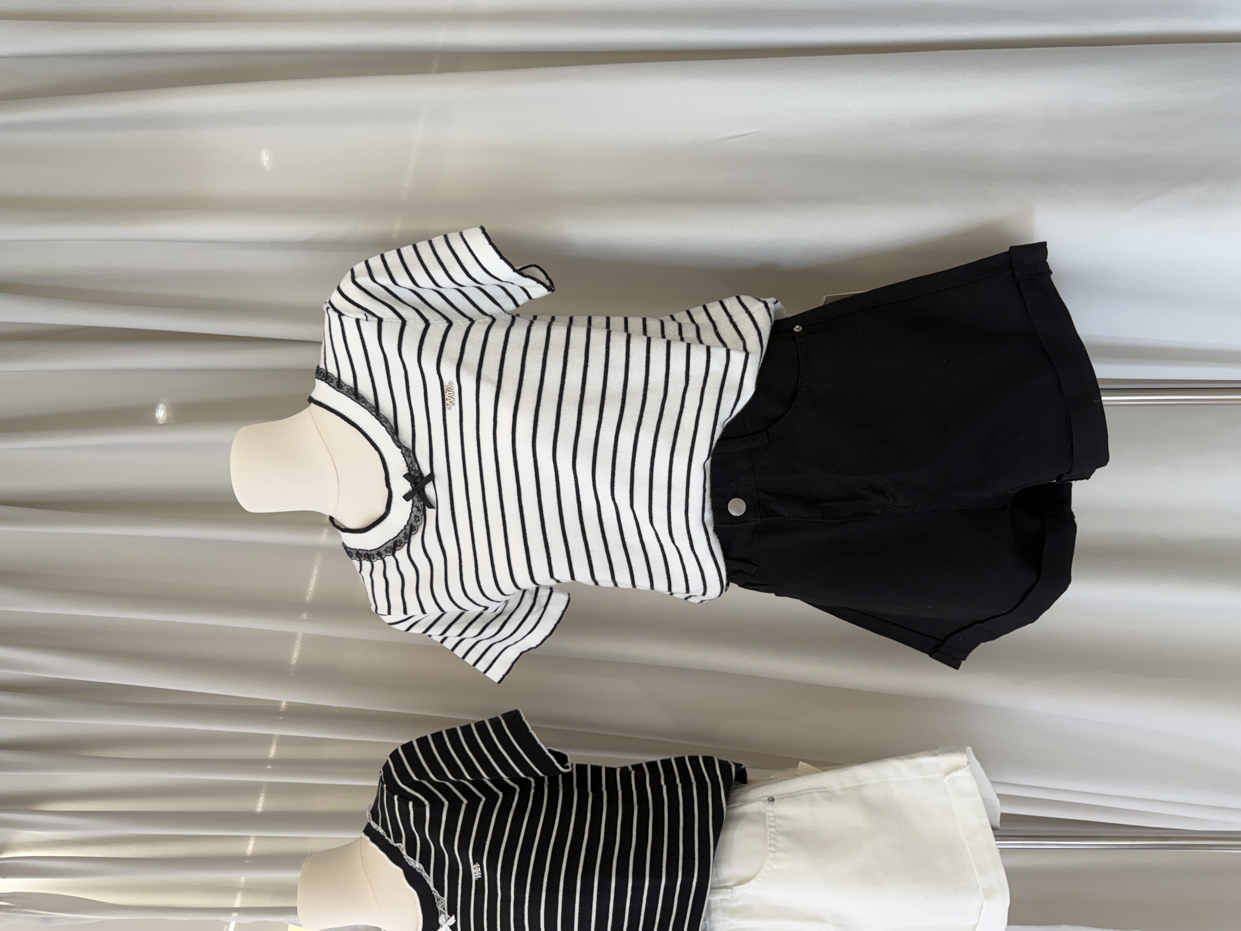 6644 爆款显瘦高腰裤