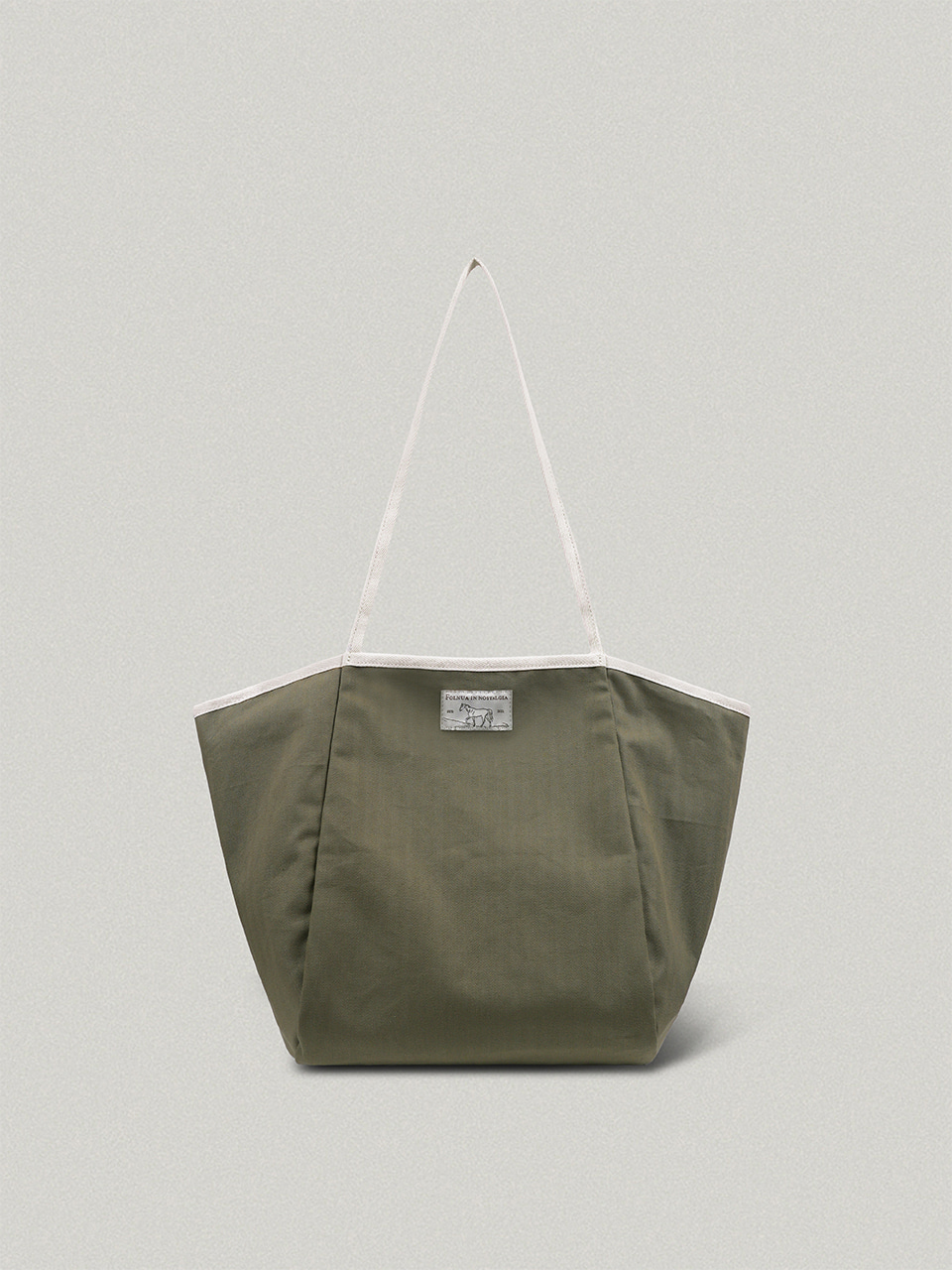 Riz Eco Bag - Canvas (Navy/ Khaki)