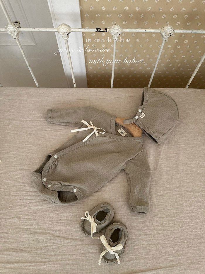 🇰🇷Monbebe babysuit(不連帽）