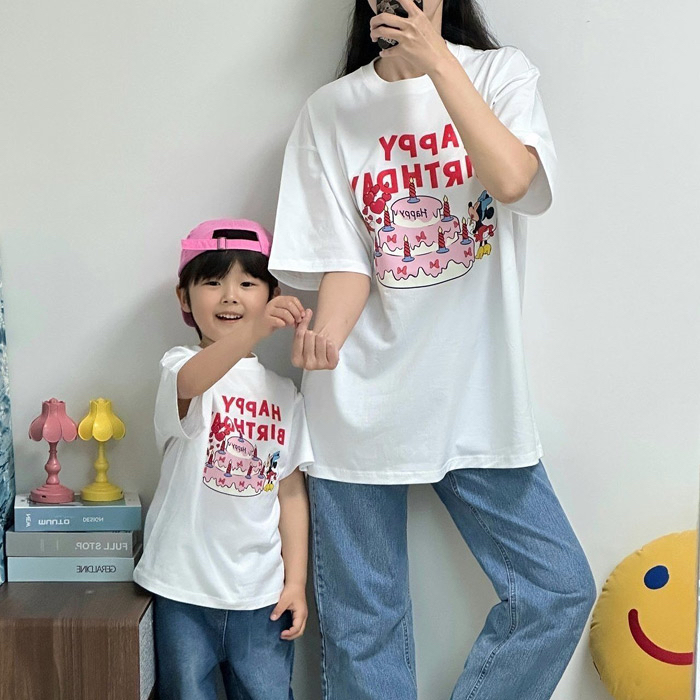 🇰🇷LittleRabbit tee親子