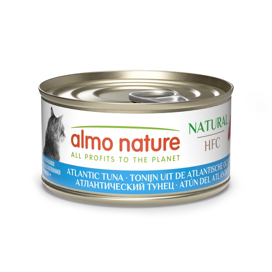 Almo Nature (HFC) 大西洋吞拿魚 貓罐頭 70g
