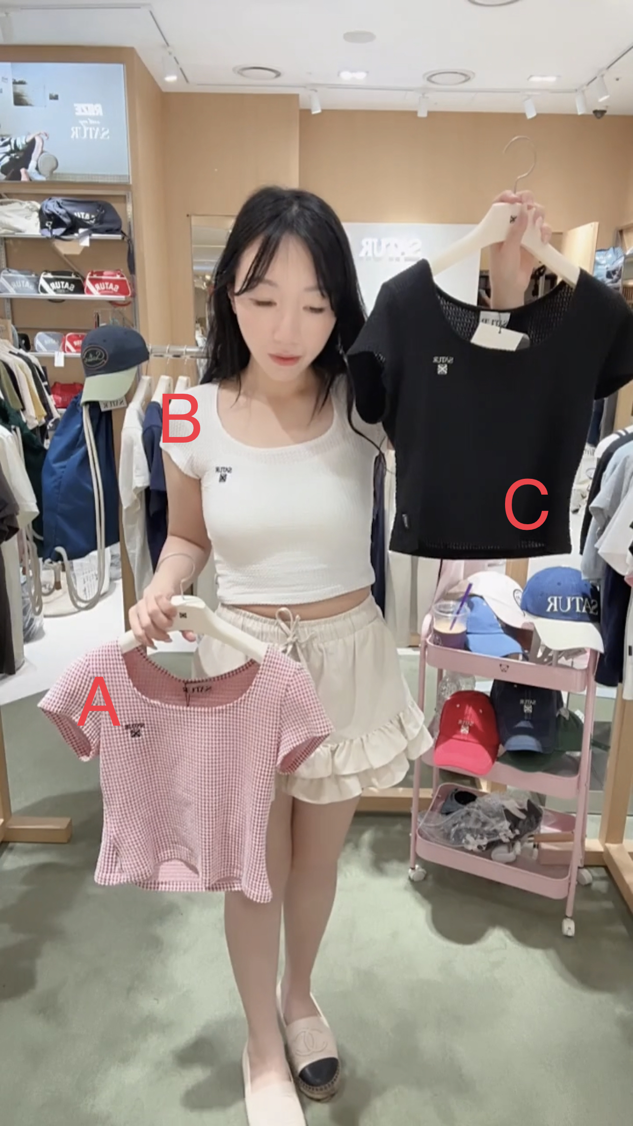 韓國人氣品牌Satur#ff3649