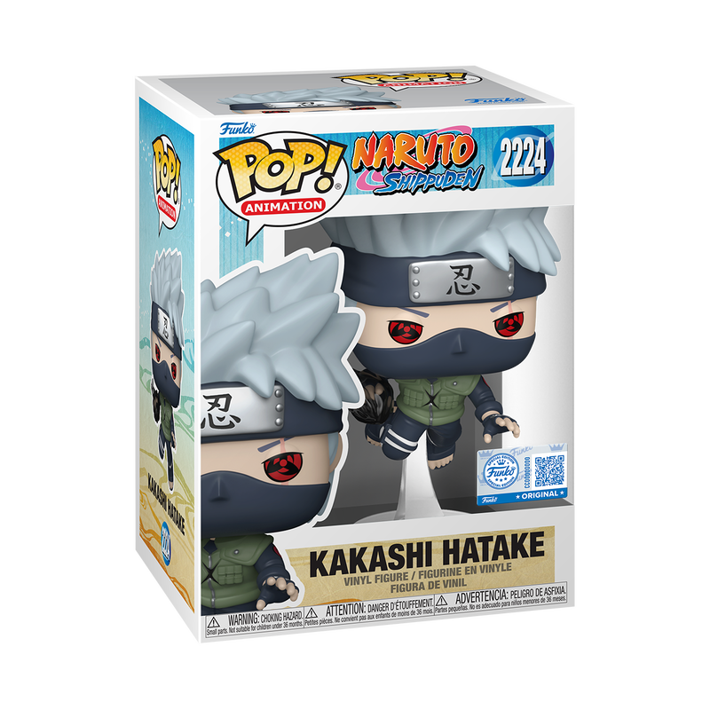 📦訂購 美國代購 Funko POP! NARUTO Kakashi Hatake (Leaping) Figure 火影忍者 卡卡西 模型