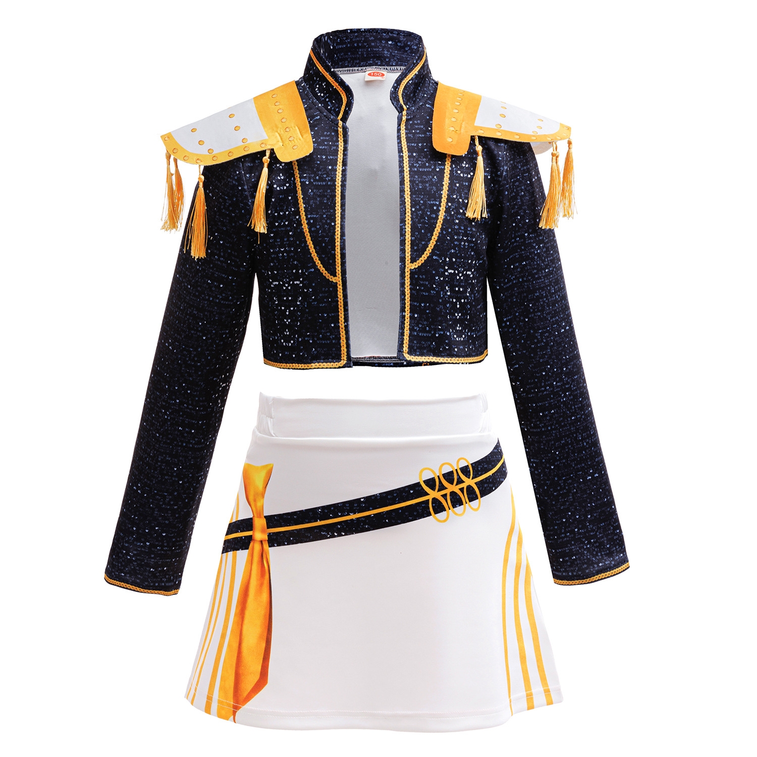 Lets cosplay K Pop Demon Hunters K Pop 獵魔女團 舞台爆閃演出服｜女團主角 Aurora 同款｜學校表演・萬聖節・K-Pop Show Cosplay cos1090