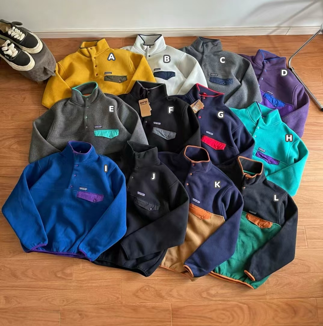 Patagonia Snap 半鈕釦高領抓絨衛衣