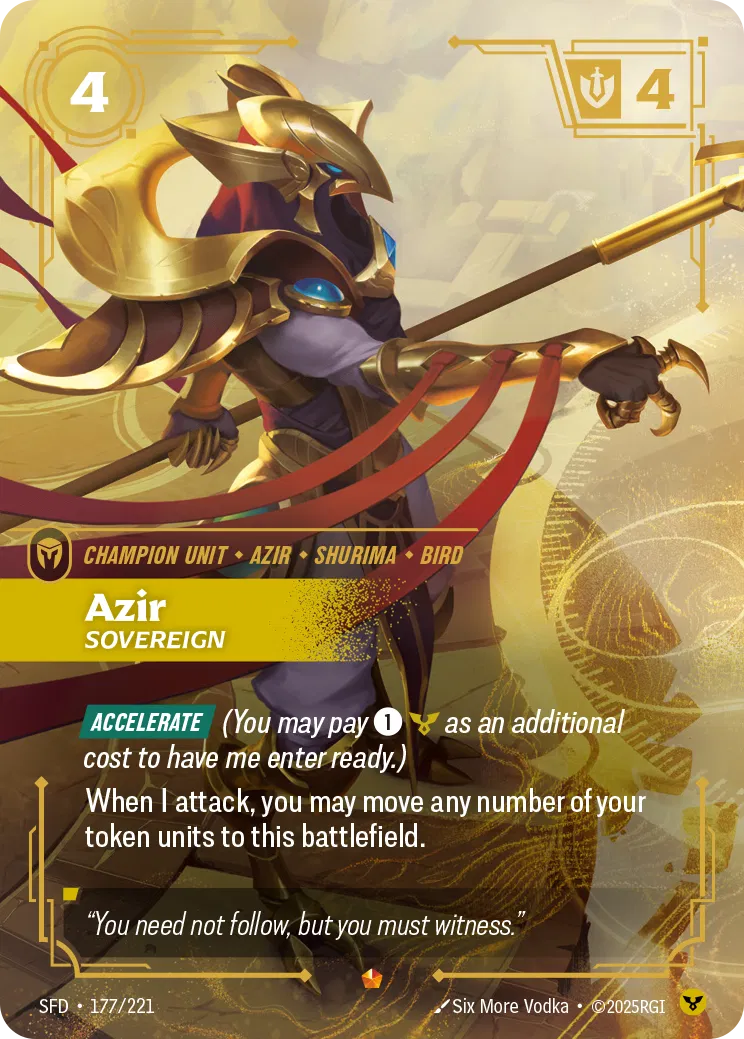 Spiritforged - Epic - Order Rune (Set 2)