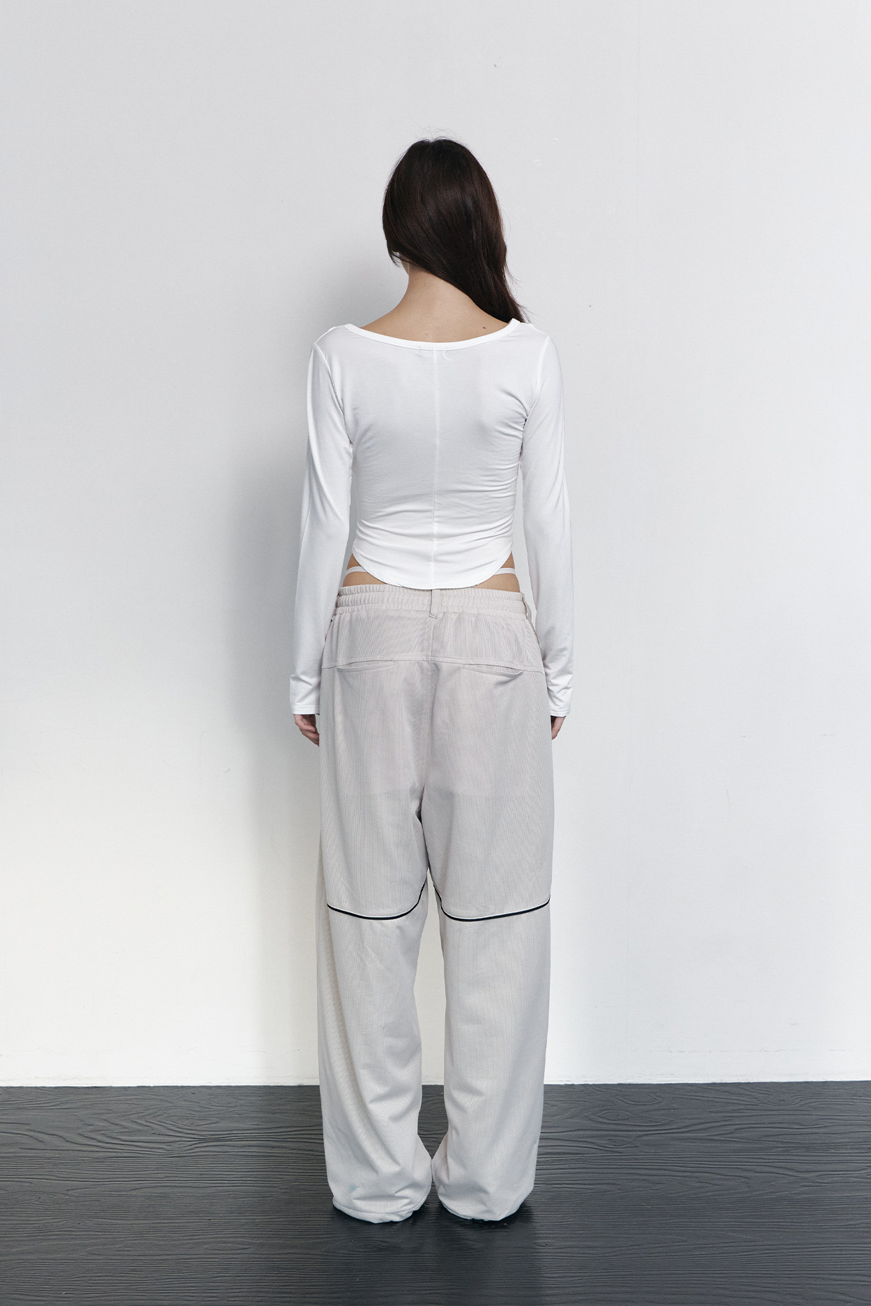 pleaseNOFOLLOW - Deba Long Sleeve Top (White)