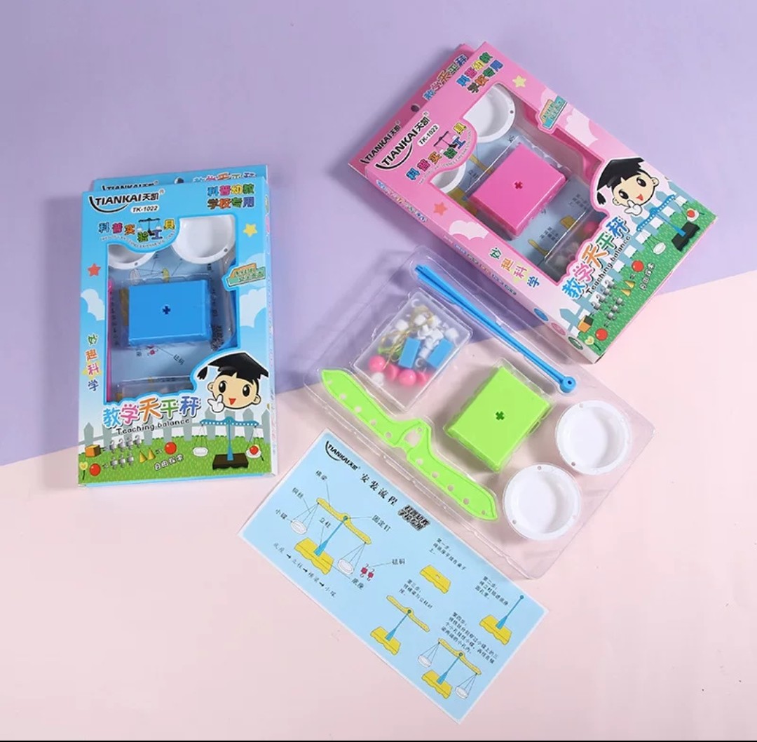 STEM科學實驗材料包-托盤天平秤 (T357-323)  🚛 送貨方式請選(4)          