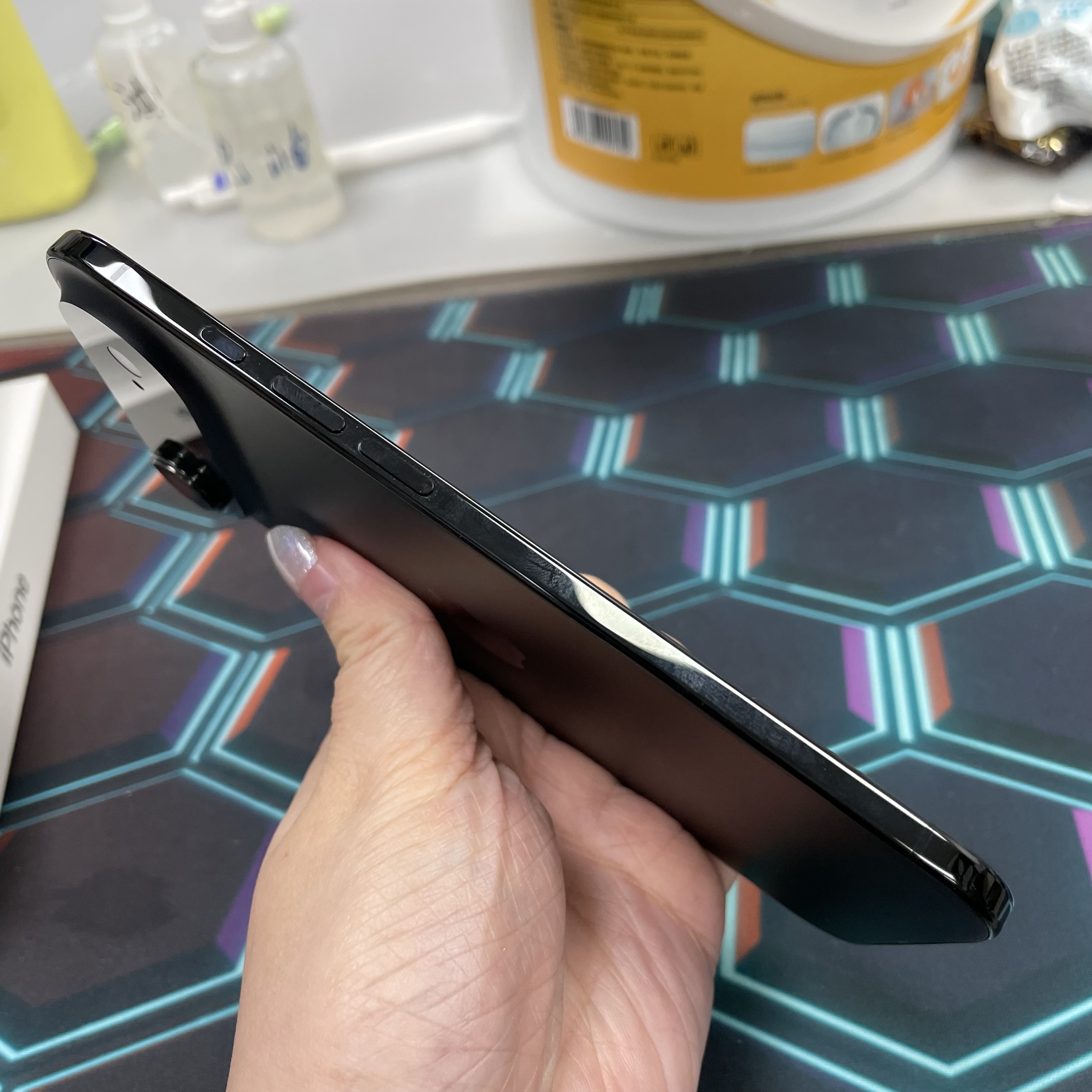 *7544 17 Air 完美機 256GB 電100 黑色 black