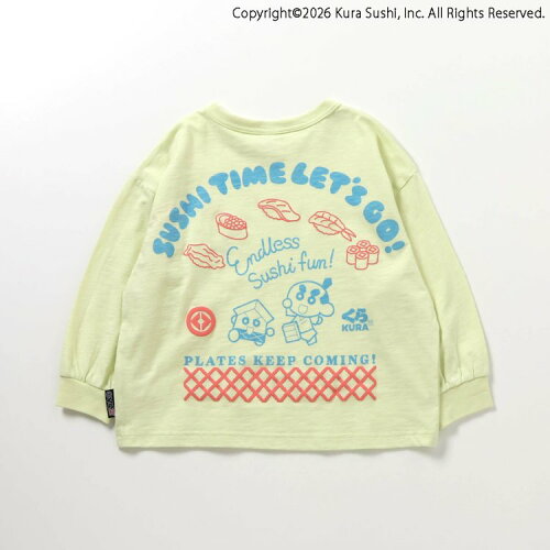 🆕【⭐訂購⭐】🇯🇵 日本直送 🌀Kura Sushi 防污加工 長袖 tee［4款選］🌀[ELBA-0024][260226]