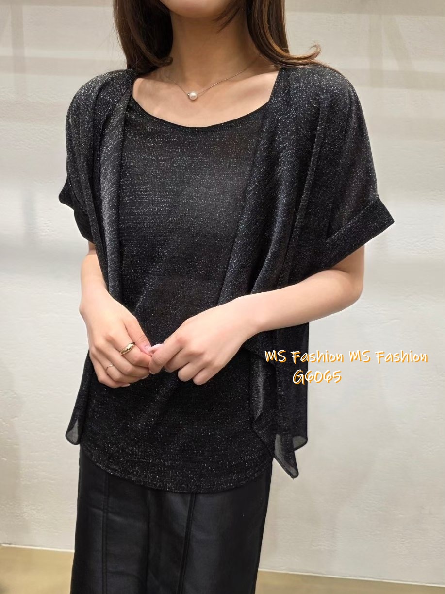 G6065 韓國🇰🇷假兩件top