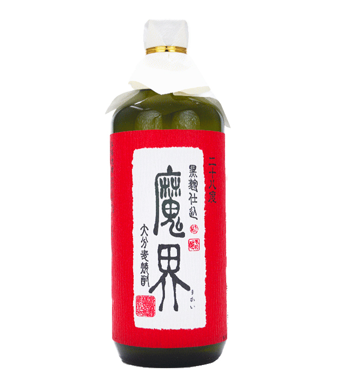 老松酒造 魔界 黑麹麥燒酎 - 大分 28%  720mL (1x6x720ml) 