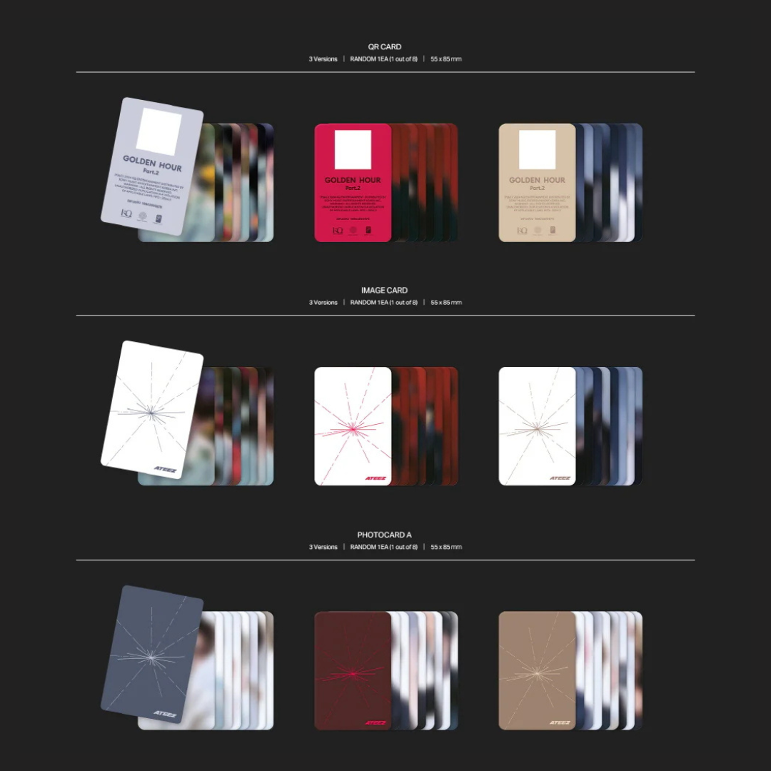 ATEEZ - 11TH MINI ALBUM [GOLDEN HOUR : PART.2] - POCA ALBUM VER.