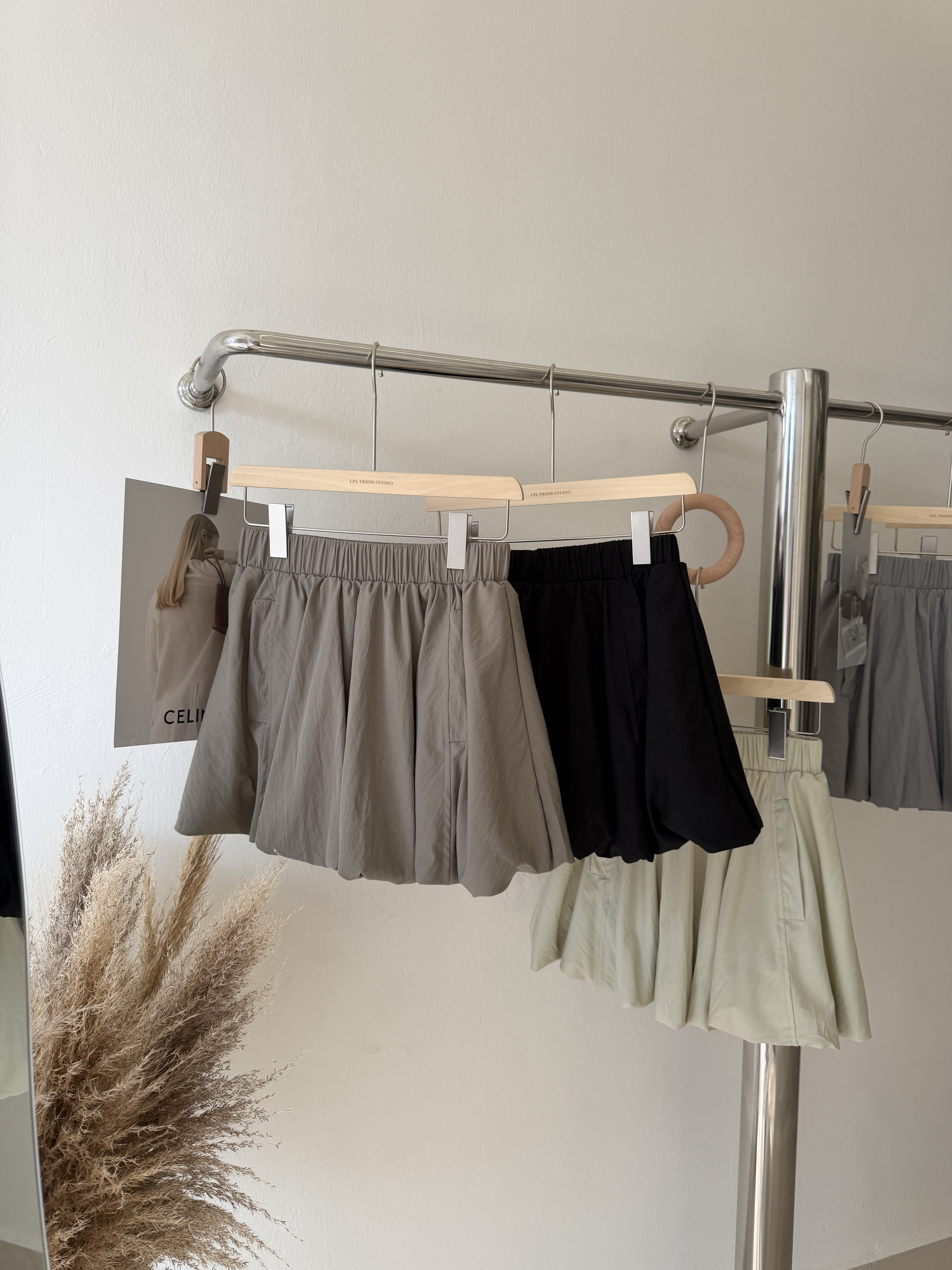 6597 韩系花苞蓬蓬短裙