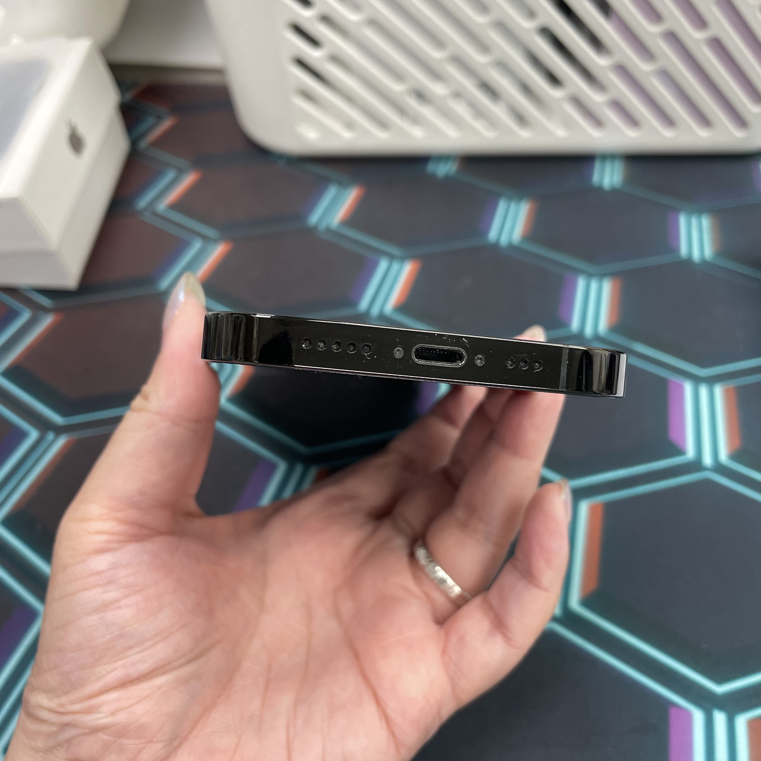 *7277 14 Pro 勁靚機 128GB 電74 黑色 black