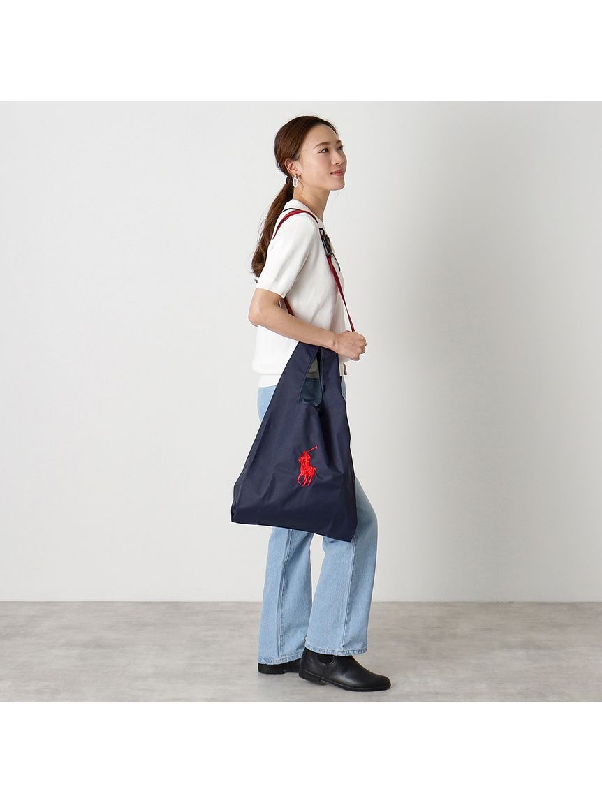 （約5月底到貨）🇯🇵日本POLO RALPH LAUREN 經典刺繡logo環保袋💕