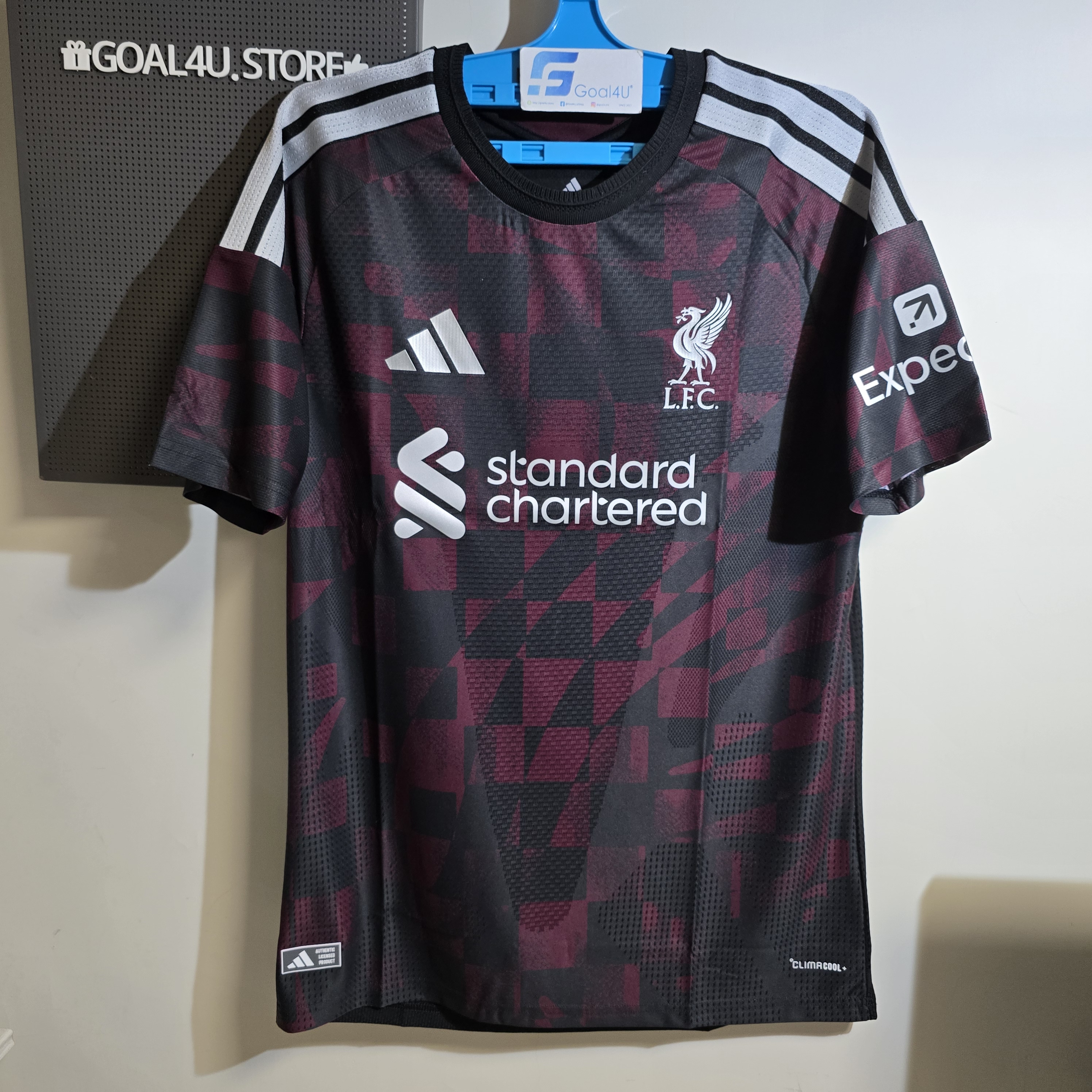 #部分碼現貨 🚩Kop的旗海震撼 Adidas Liverpool 利物浦 2026-27 三客球員版球衣 (可加印字章) KA6858