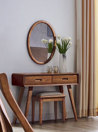 雙排抽屜 梳妝台 