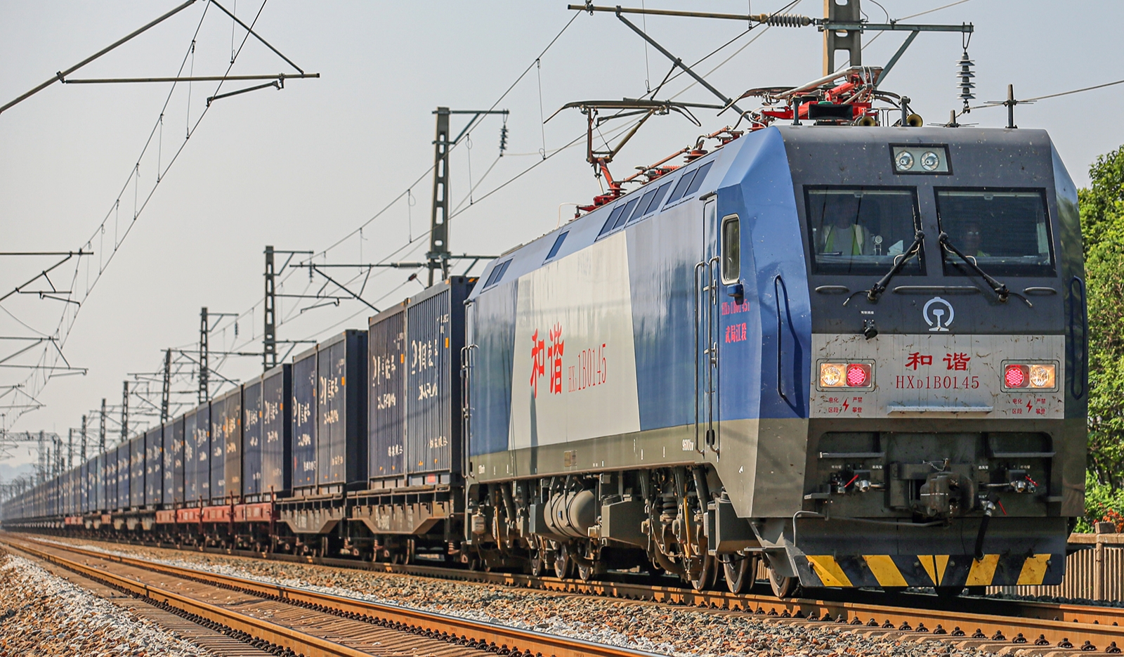 HXD1B中國長鳴N比例和諧電1B火車模型