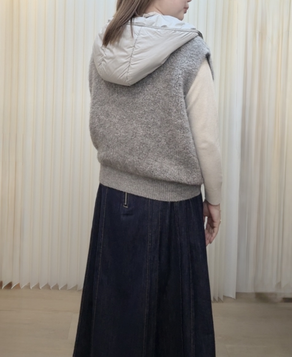 韓國連帽背心外套 M210 01Blu13320