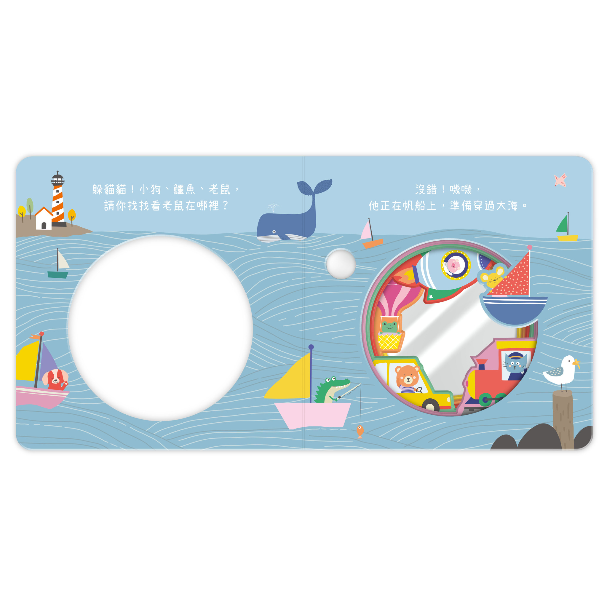照一照 動物躲貓貓