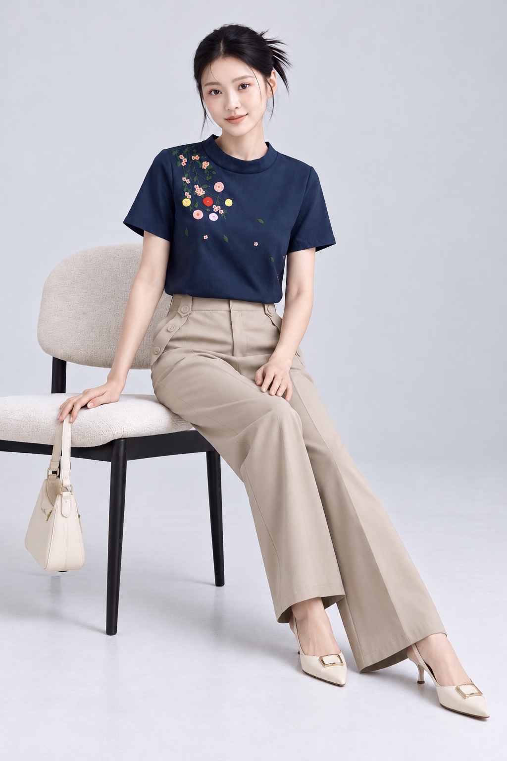 26617 Blossom Print Top