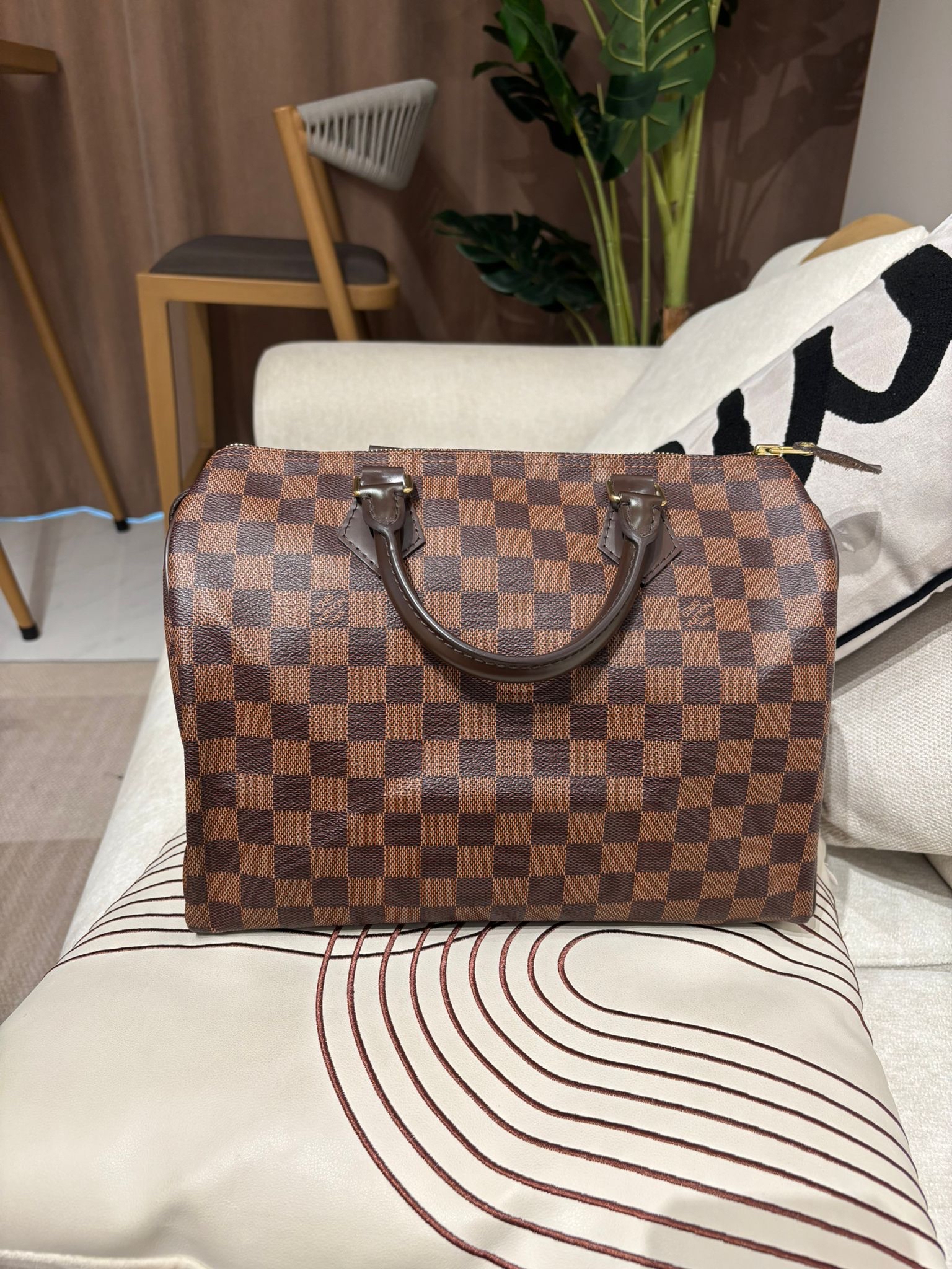 Lv speedy 30 100%Authentic,98%new ✅Key Lock ✅塵袋