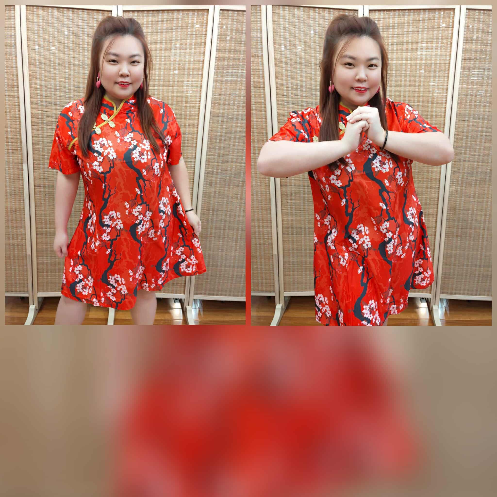 ENG01 GG0145/G01梅花图 A字设计旗袍