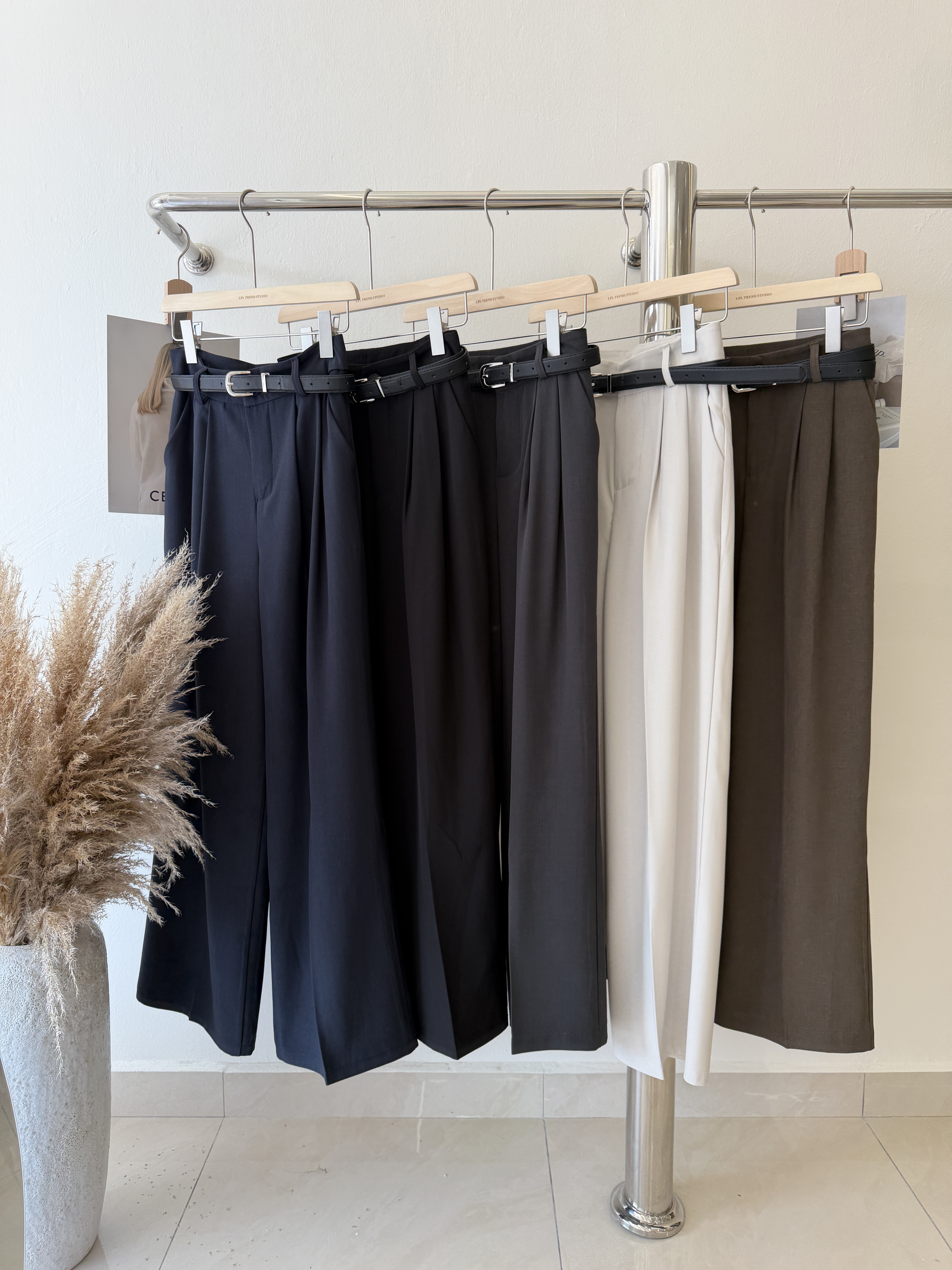 6627 百搭高腰西装长裤