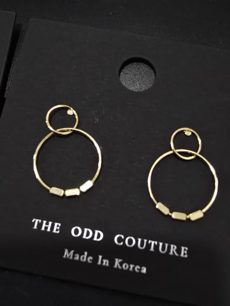 Deux Cercles Earrings