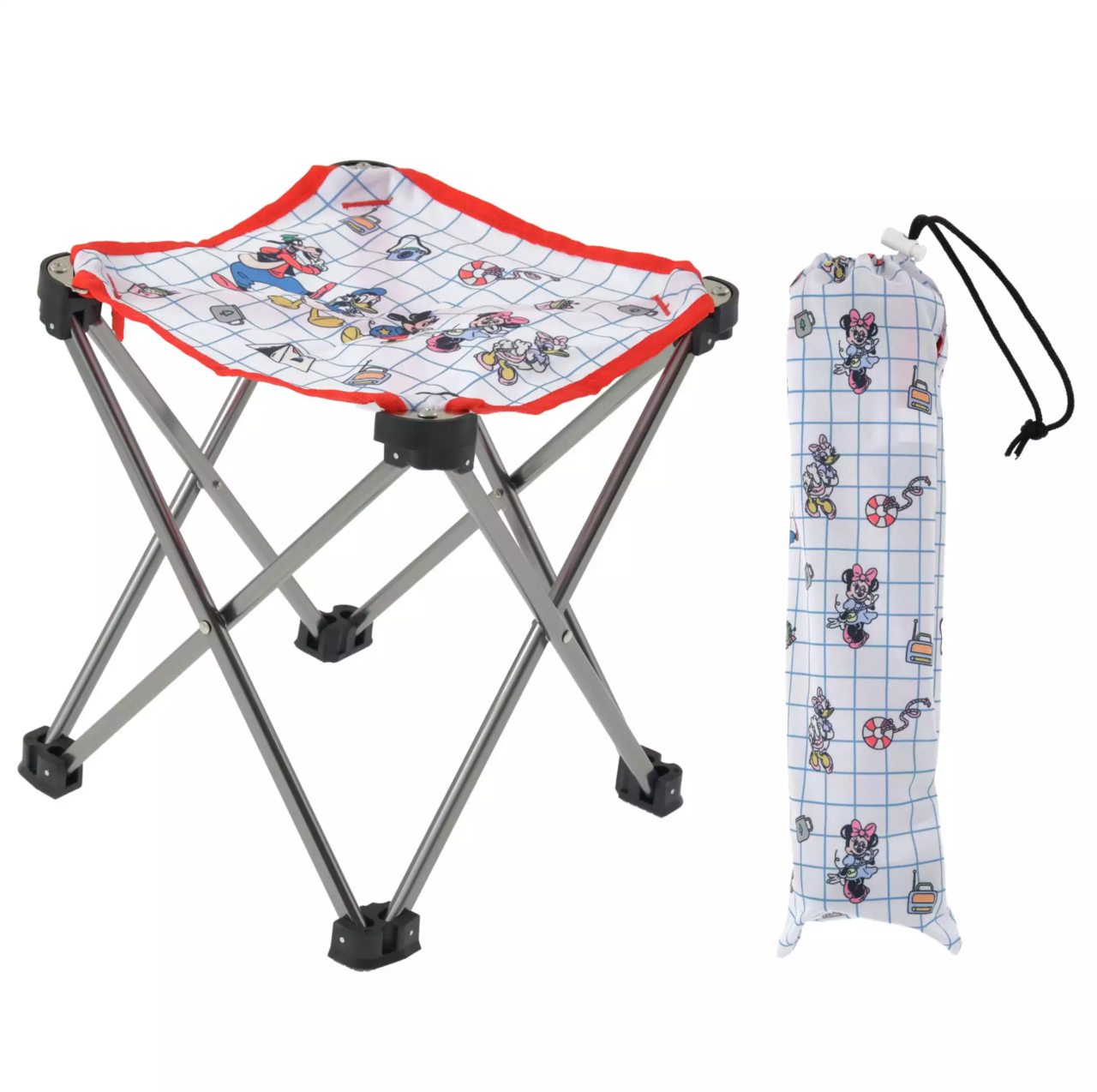 預訂 DISNEY LEISURE TIME 可摺疊坐墊 野餐墊 便攜摺櫈