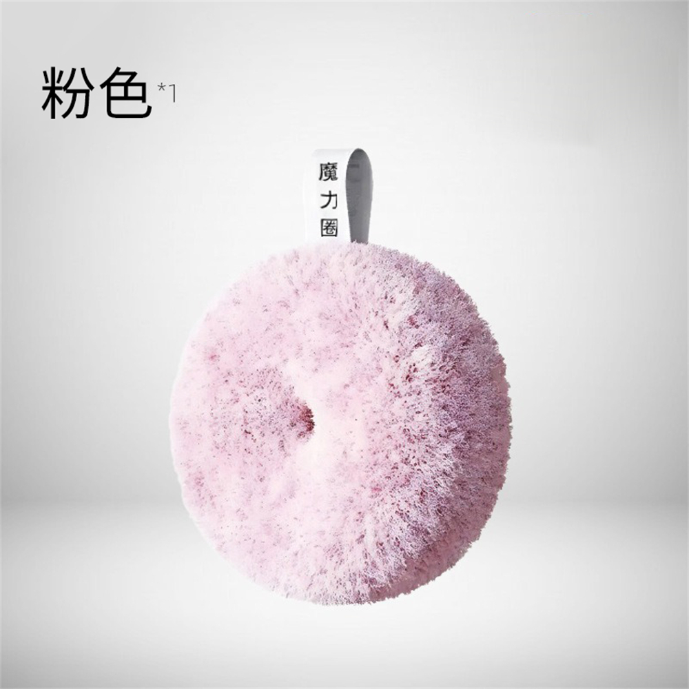 抗菌浴室清潔球 水池臺面清潔刷 魔力擦 清潔 藍色 [平行進口] HK2686