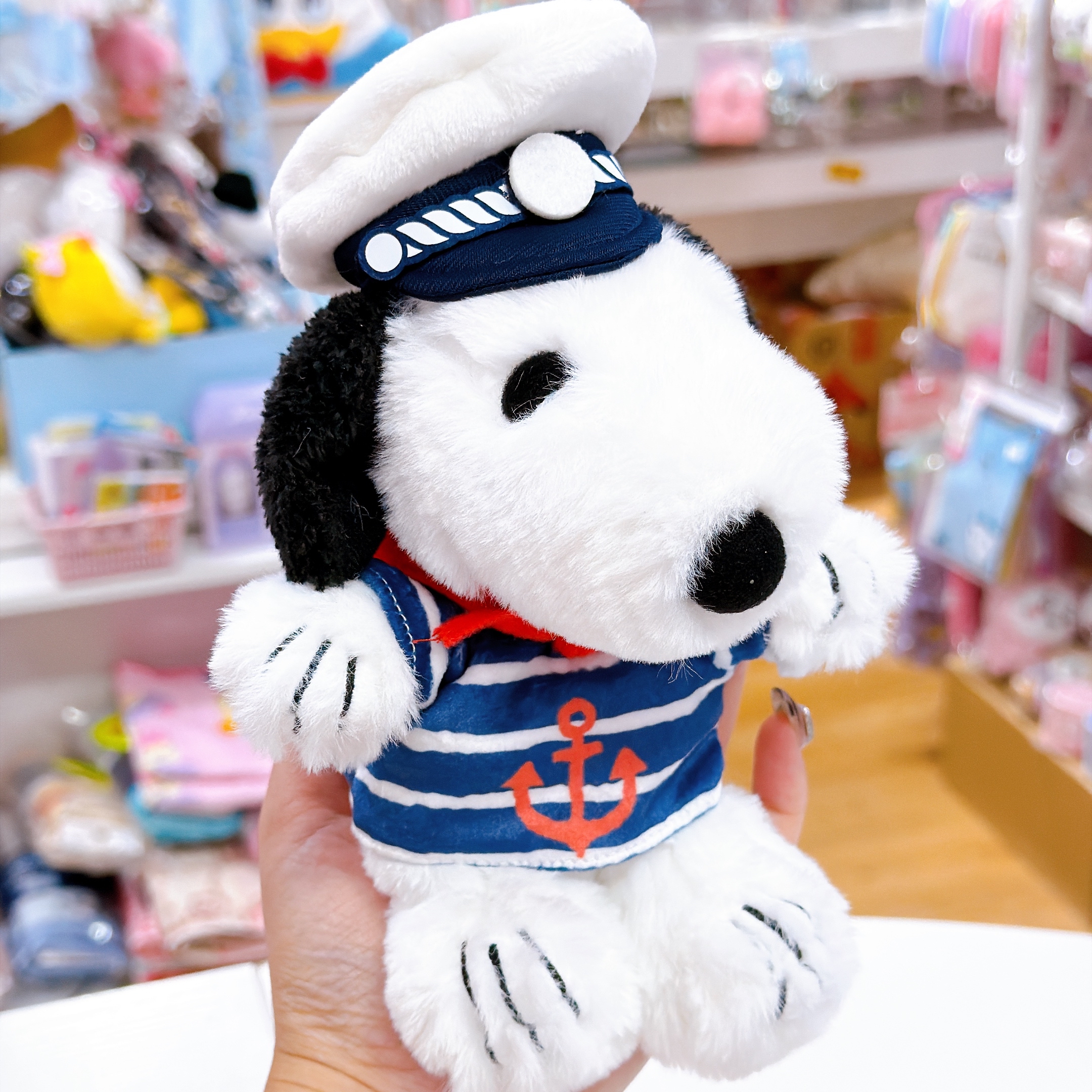 日本直送snoopy olaf 新款水手系列公仔公仔掛飾