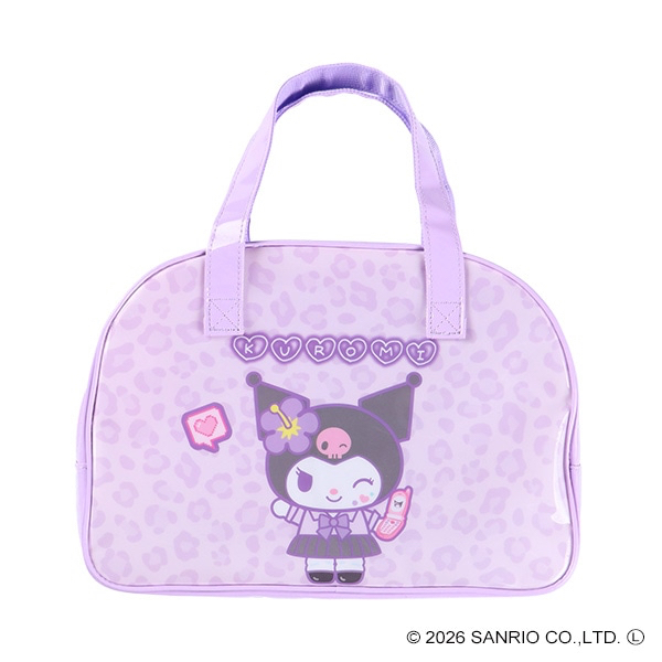 🇯🇵預訂 日本直送🇯🇵Kuromi人物圖案拉鍊游泳袋沙灘袋