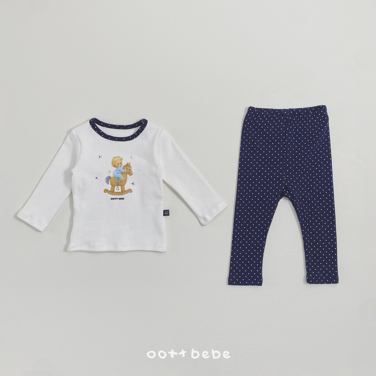 OOTT | 冬季Homewear set(Mint/Navy XL110-120)