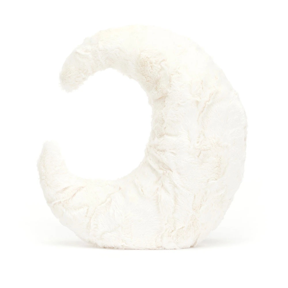 【陪妳做個好夢】Jellycat Amuseables Moon 溫柔小月亮 - 軟糯雪白色、治癒系微笑
