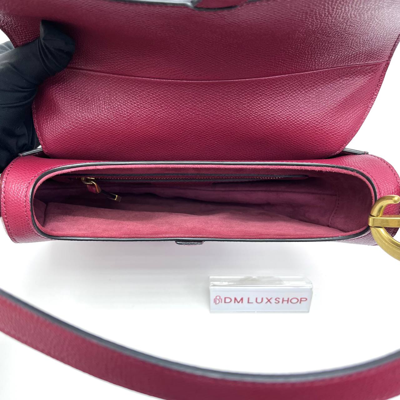 Dior Red Saddle Medium