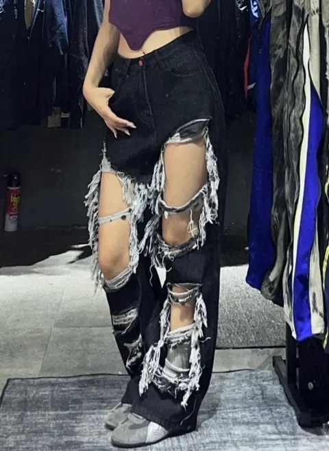 Black Vintage jeans #0315