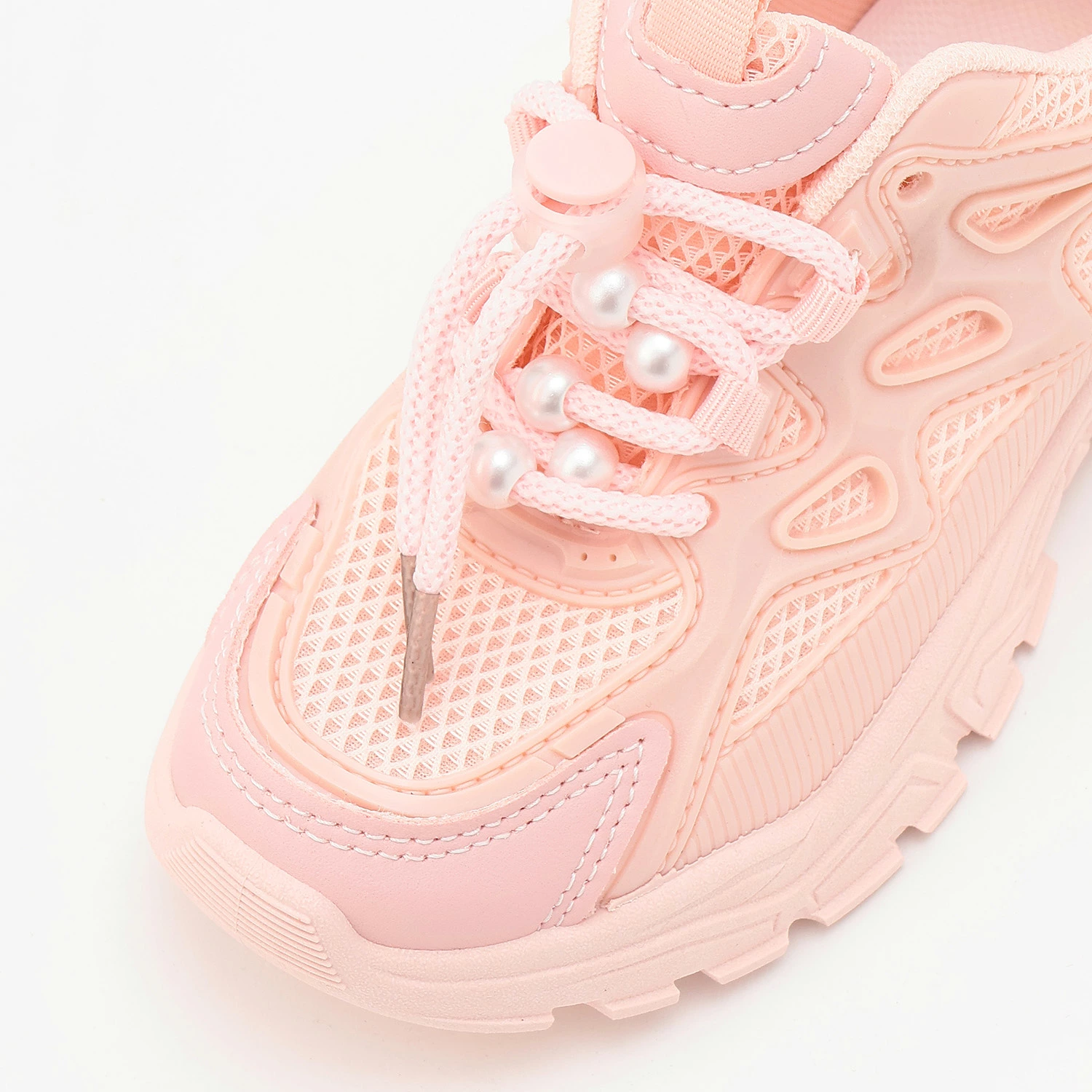 🆕【⭐訂購⭐】日本直送 🇯🇵🌀透氣網眼 鞋帶扣設計 珍珠裝飾 運動鞋［3款選］🌀[ELHA-0058][260914]