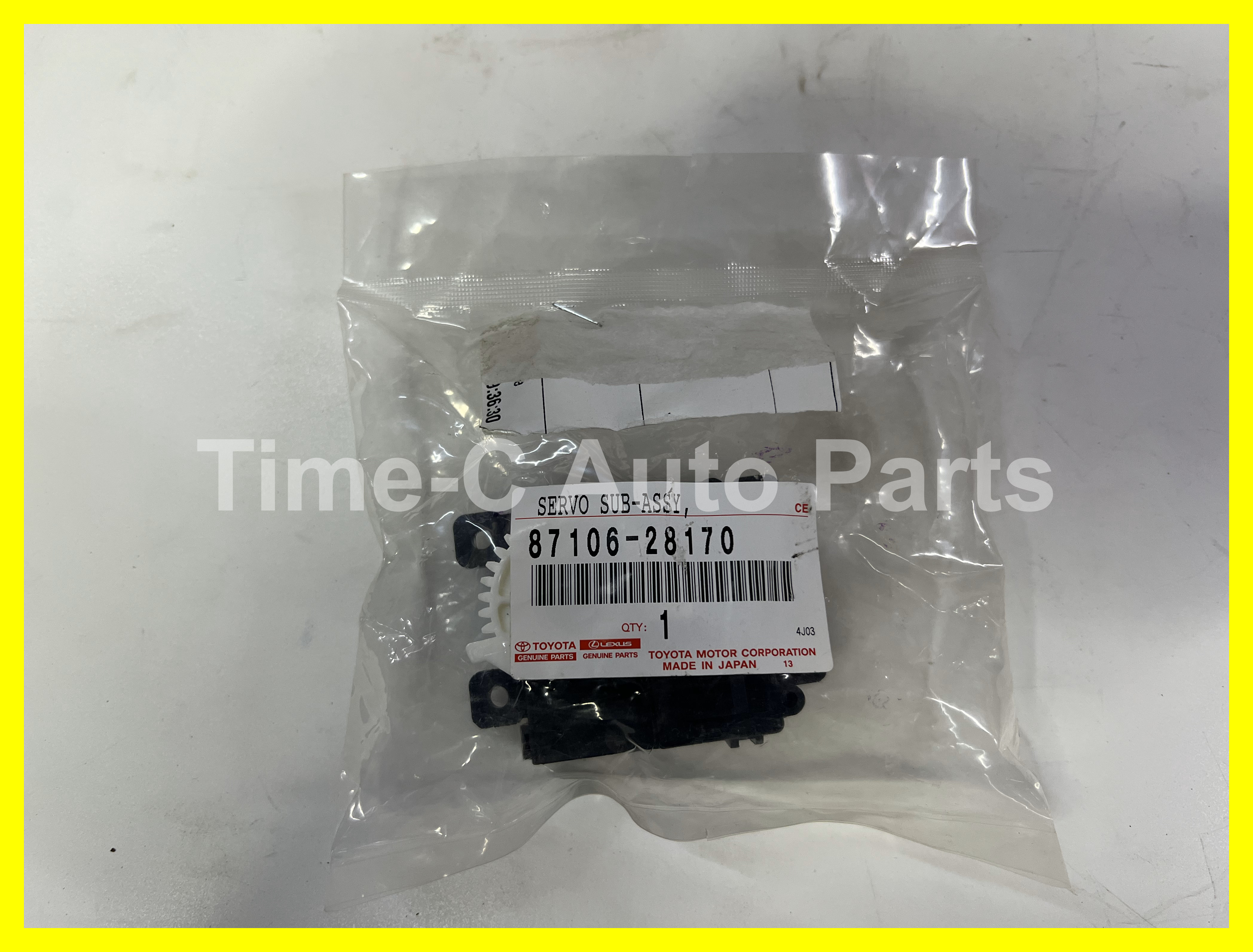 風掩摩打 87106-28170 - Toyota Alphard Vellfire 30系