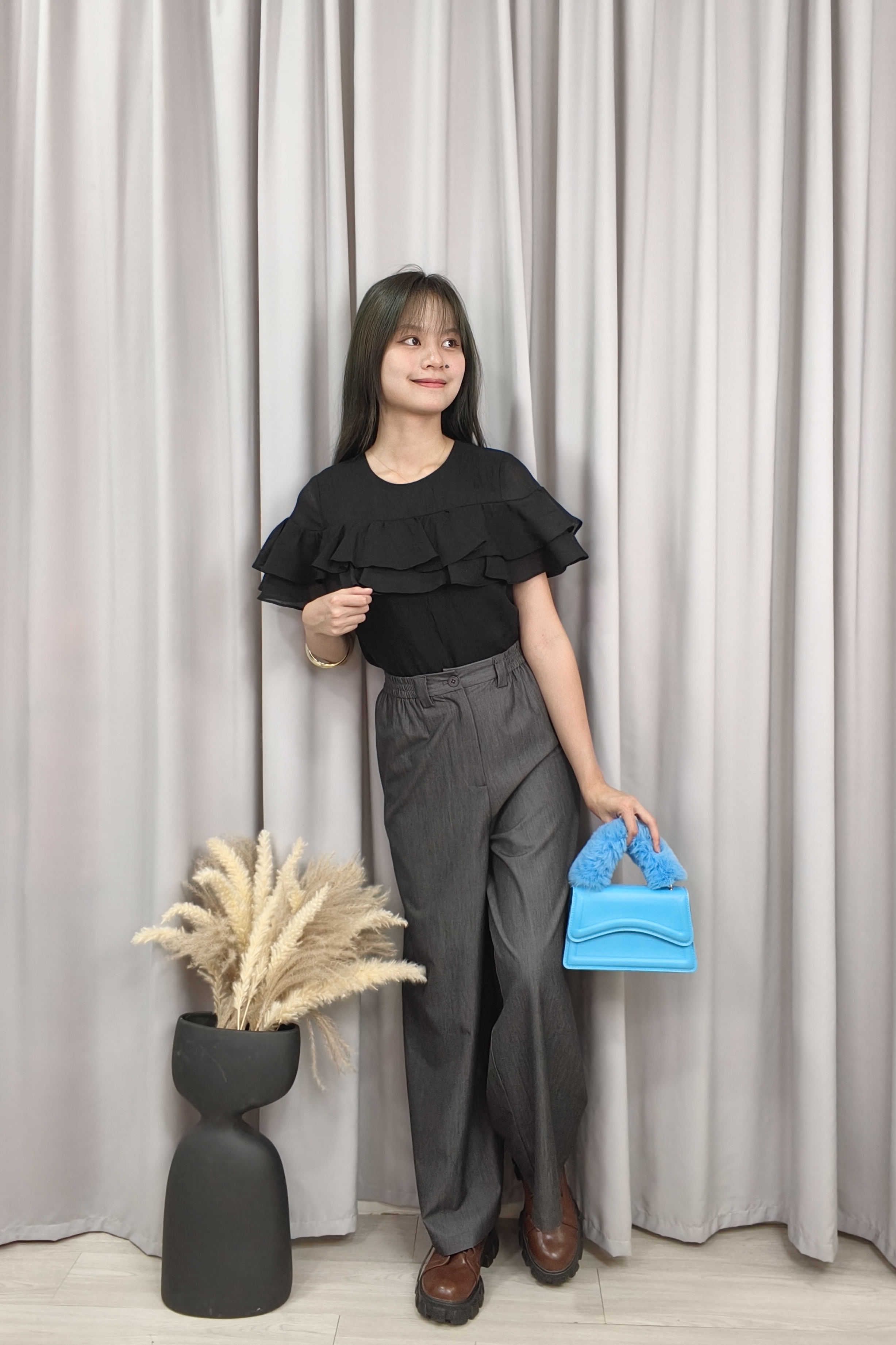 CP1520 Stretch Wide Leg Pants