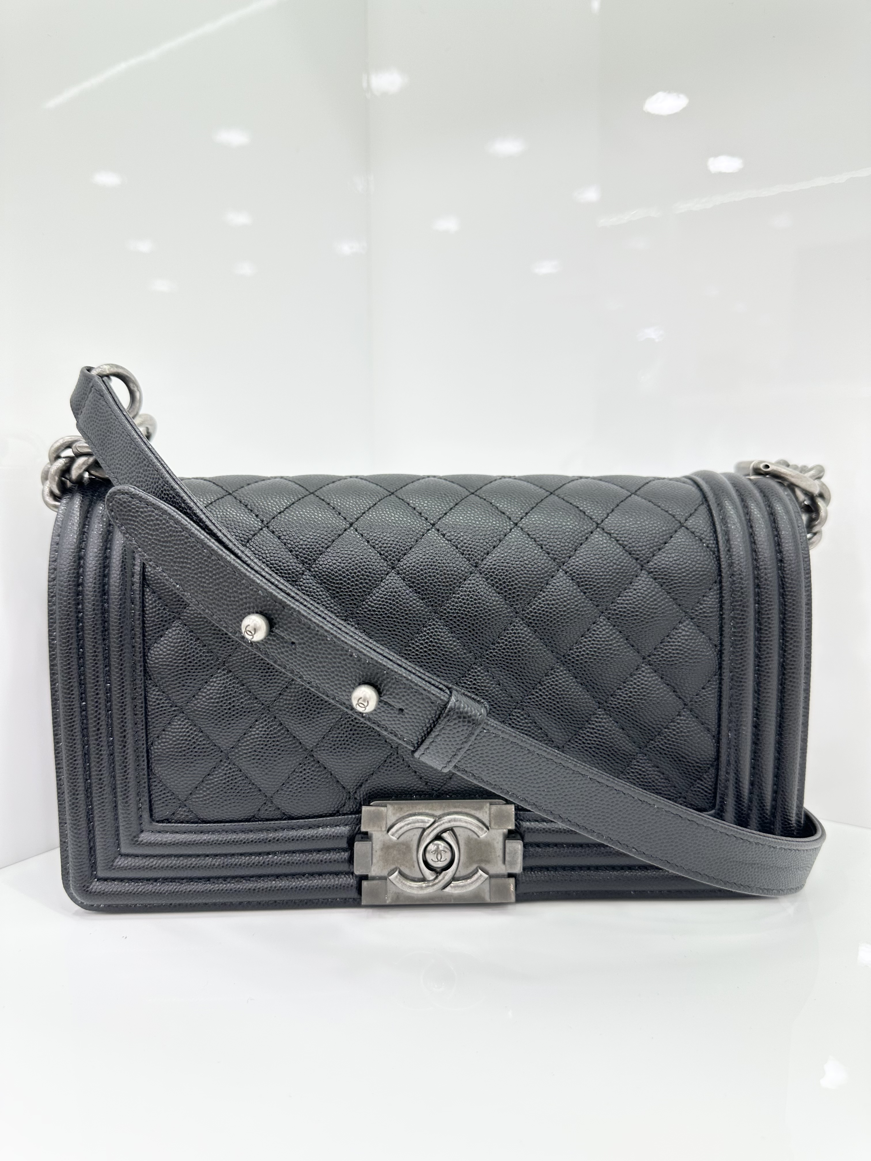 Pre-owned CHANEL boy/Black