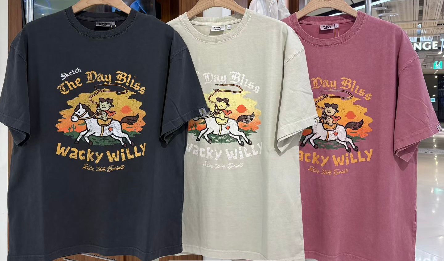 🇰🇷韓國Wacky Willy短袖Tee