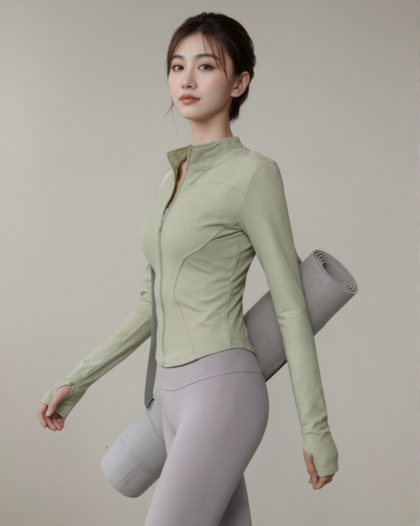 收腰顯瘦速乾瑜伽外套