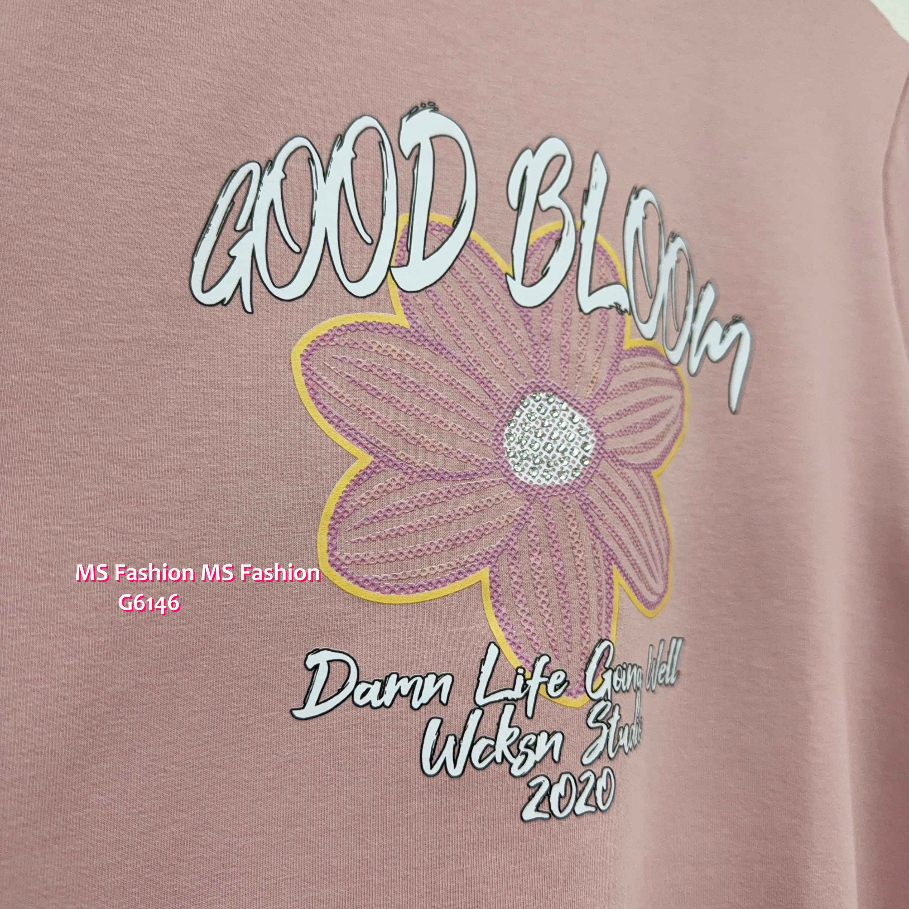 G6146 韓國🇰🇷花花字母top