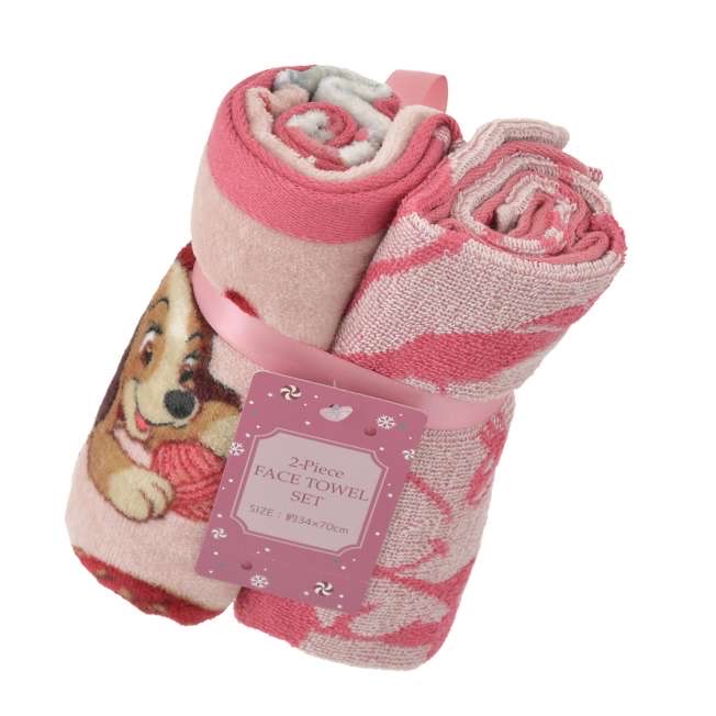🎀【預訂】 Disney Holiday Gift Towel Set L