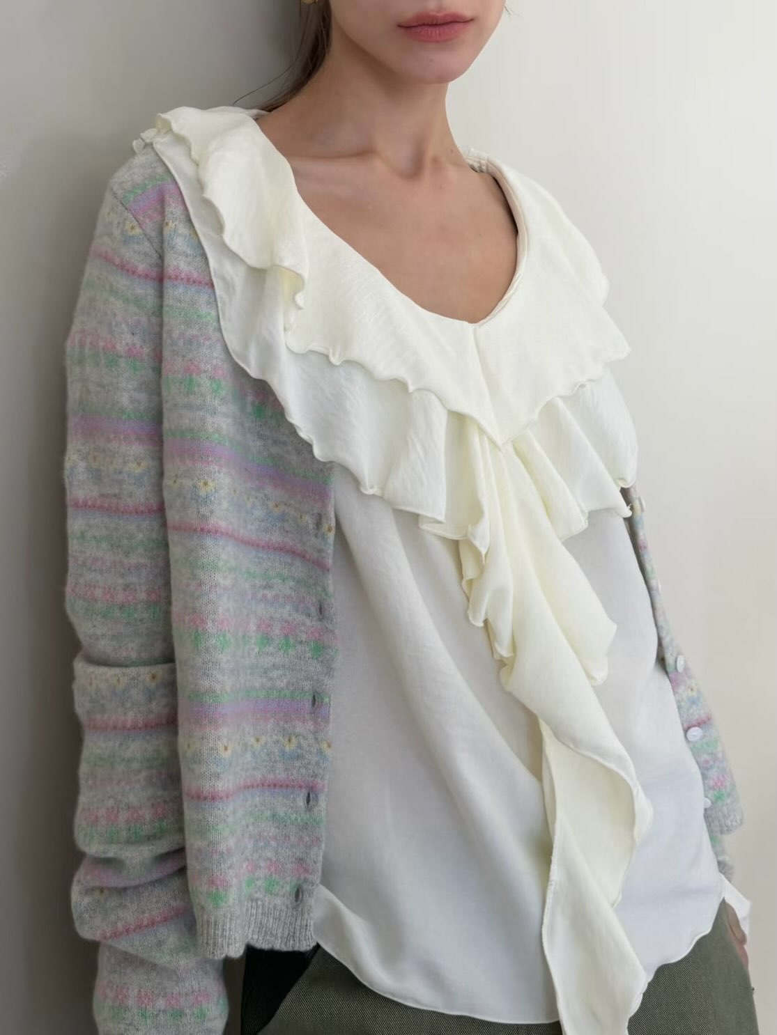 (2026FW) REPELLER - CARDIGAN & TOP