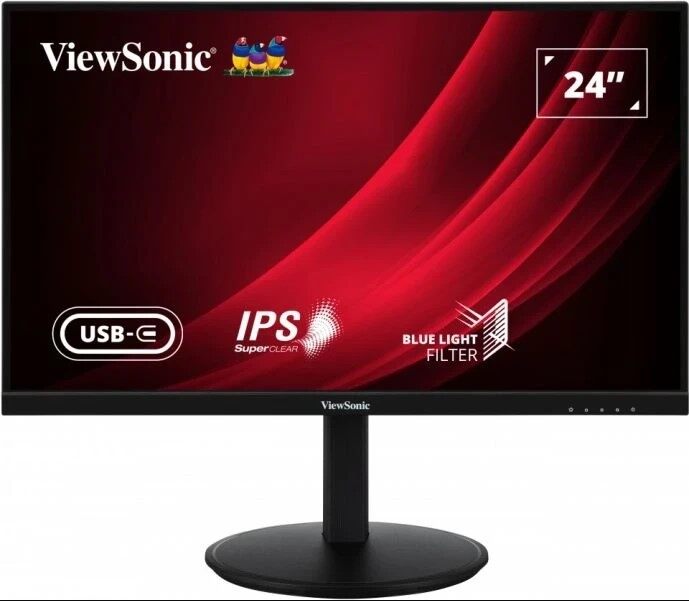 Viewsonic 24” VG2409-MHU (75Hz) Full HD USB-C Monitor with Dual Speakers