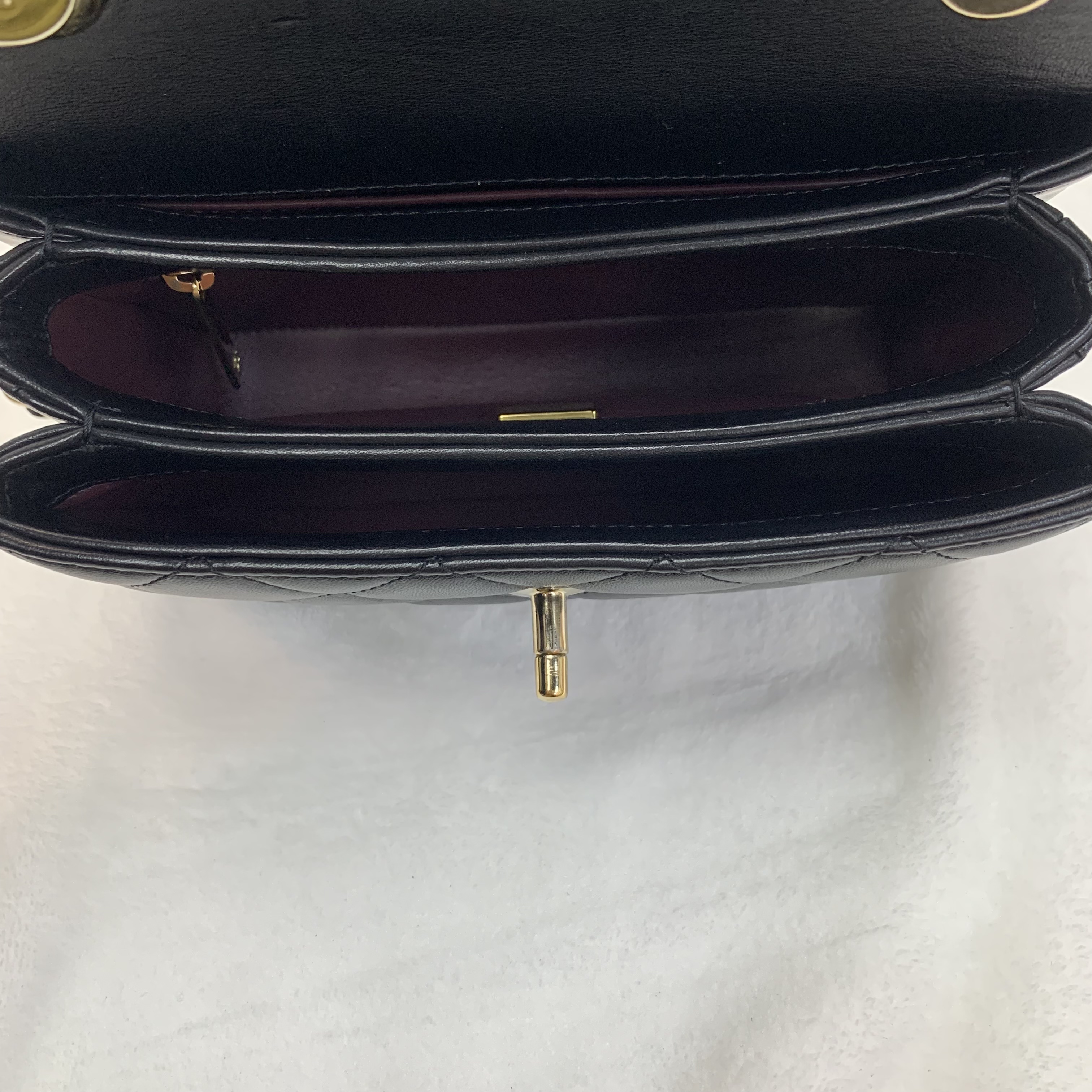 原價55折 Full set Chanel Mini Flap Bag with top handle